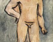巴勃罗毕加索 - 裸体男孩